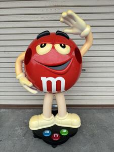 m&m's M and M z display ornament red store furniture figure red 