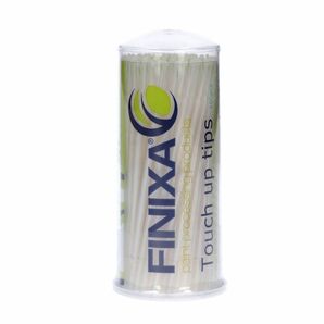 FINIXA タッチアップ・チップ　白　1㎜　100本入り　補修用ミニブラシ　送料込み　PMP22　鈑金塗装