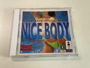 ディスク美品 3DO ソフト NICE BODY オールスター水泳大会 完全保存版 フジテレビジョン レトロ ゲーム ソフト 