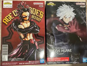 僕のヒーローアカデミア フィギュア RED RIOT、EVIL VILLAINS 