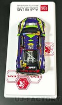 【POP RACE社製】★1/64 Audi R8 LMS エヴァンゲリオン(エヴァンゲリヲン)RT 初号機 TSRT R8 Macau GT Cup 2020 ＆ レイRQフィギュアセット_画像3