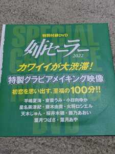 姉セーラー2022★付録ＤＶＤ未開封100分。平嶋夏海、東雲うみ、小日向ゆか、藤木由貴、天木じゅん、藤乃あおい、桜井木穂、葉月つばさ