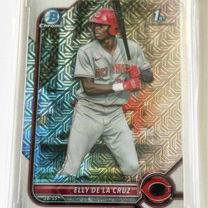 【MLB】デラクルーズ Elly De La Cruz 2022 TOPPS Bowman Mojo Refractors RC