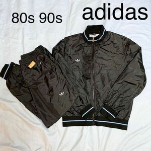 adidas 80s 90s アディダス ビンテージ ヴィンテージ ジャージセットアップ トラックジャケット デサント ジャージ上下 昭和レトロ