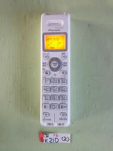  beautiful goods operation has been confirmed Pioneer . story cordless handset TF-DK210-W (2) free shipping 