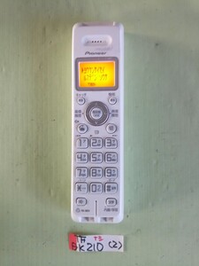  beautiful goods operation has been confirmed Pioneer . story cordless handset TF-DK210-W (2) free shipping 