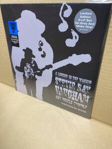 SEALED！US！新品LP x2！Stevie Ray Vaughan And Double Trouble / A Legend In The Making 未開封 TEXAS FLOOD BLUES LIVE JIMI HENDRIX