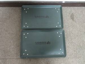 棚15・A2301　LOGOS　ミニテーブル　現状品　2点セット