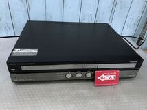 SHARP シャープ DV-ACV52，HDD/DVD/VHS全部再生OK，その他動作未確認　本体のみ，中古現状品（140s）_画像1