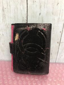 CHANEL シャネル 二つ折り財布 中古現状品(60s)