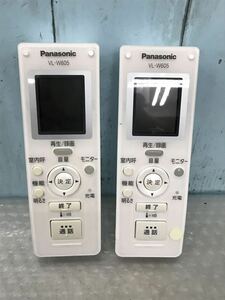 Panasonic VL-W605 1個バッテリーなし　本体のみ， 計2台　動作未確認　中古現状品　（60s）
