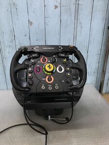 THRUSTMASTER Ferrari F1 Wheel+THRUSTMASTER T500 RS Racing Wheel 動作未確認　中古現状品（140s）