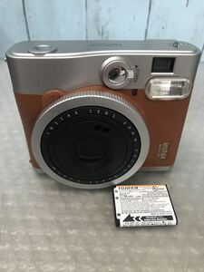 富士 instax mini90 NEO CLASSIC 本体のみ　動作未確認　中古現状品（60s）