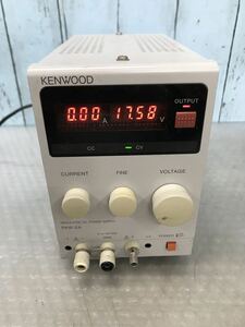 Kenwood ケンウッド PA18-2A，電圧調整OK，電圧出力OK，その他動作未確認　+ボタン1個欠け　中古現状品（80s）