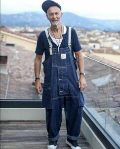 1円スタートNigel Cabourn LYBRO NAVAL DUNGAREE オーバーオール 48 ナイジェルケーボン デニム ライブロ ネイヴァル US NAVY ヴィンテージ