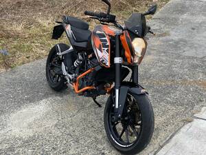 KTM125DUKE　検）RC125390250モタードスクランブラーCBR250RRGSX-RZXRYZF-R25ジクサー150