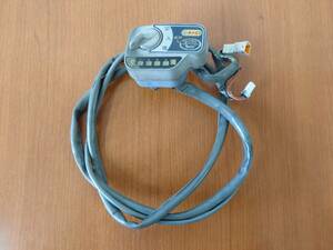 [ secondhand goods *S-041]YAMAHA*BRIDGESTONE electromotive bicycle at hand switch 