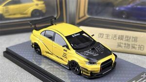 1/64 404 error 三菱　ランサーエボリューション　ランエボ X VARIS バリス　MITSUBISHI LANCER EVOLUTION 黄色