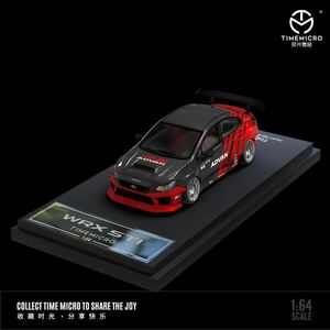 1/64 timemicro subaru スバル WRX STI advan アドバン