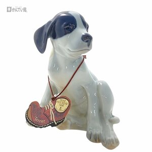 美品 ロイヤルコペンハーゲン ROYAL COPEENHAGEN TERRIER テリア 犬 ドッグ イヤーフィギュリン 1996 陶器 インテリア コレクション