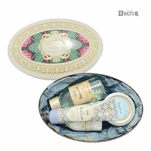 未使用 SABON サボン デリケート・ジャスミン ギフトセット 缶ケース入り シャワーオイル ボディスクラブ ボディミルク ハンドクリーム