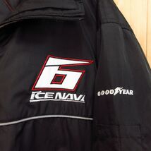 ◎美品！GOOD YEAR グッドイヤーICE NAVI 6 アイスナビ◆厚手中綿ジャケット 防寒 撥水 ユニフォーム 車◆メンズ 黒 XL LL◆A3544_画像5