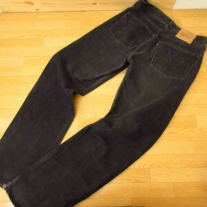 ◎希少 90s！Levi's 501 リーバイス USA製◆ブラックデニムパンツ ジーンズ ボタンフライ ヴィンテージ◆メンズ 黒 W31×L32サイズ◆P4067