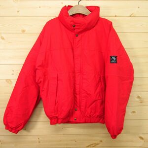 ◎使用少なめ 80s！CHIPPY チッピー GORE-TEX◆厚手ダウンジャケット 羽毛100 防寒 撥水 レトロ ヴィンテージ◆メンズ 赤 S◆A3737