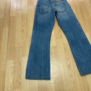 Levi's ☆即決☆ ブーツカット 527 W29 (74cm) L30 (78cm) リーバイス 管理番号Cー60111501517の画像8