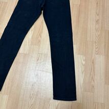 Levi's ☆即決☆ ブラック スリム W31 (83cm) L32 (77cm) リーバイス 管理番号BLー60162501517_画像9