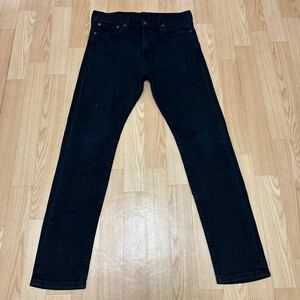 Levi's ☆即決☆ ブラック スリム W31 (83cm) L32 (77cm) リーバイス 管理番号BLー60162501517