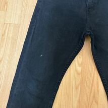 Levi's ☆即決☆ ブラック スリム W31 (83cm) L32 (77cm) リーバイス 管理番号BLー60162501517_画像3