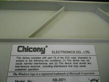 Chicony KB-2971&KB-1777 PS/2キーボード 10個セット _画像6