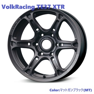 【在庫あり】Volk Racing TE37XTR SIZE:8.5J-17 +15 PCD:139.7-6H Color:MT ホイール4本セット