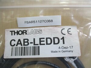 新古 THOR LABS CAB-LEDD1 LED接続ケーブル (FBAR51127C068)