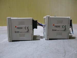中古 SMC PRESSURE PSE200 多チャンネルコントローラ 2個 (JAGR51127B024)