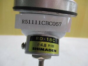 中古SHIMADEN 測温抵抗体 RD-18C(R51111CBC057)