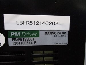 中古 SANYO DENKI STEPPING MOTOR DRIVER PMAPB1S3B01 ステッピングモータドライバ (LBHR51214C202)