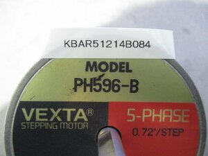 中古 ORIENTAL MOTOR STEPPING MOTOR 5-PHASE PH569-B ステッピングモーター 1.4A (KBAR51214B084)