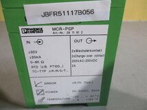 中古 PHOENIX CONTACT MCR-PSP Programmable Threshold Switches (JBFR51117B056)_画像2