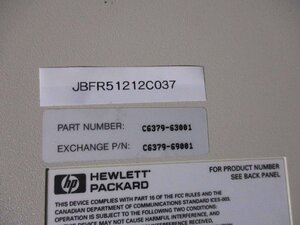 中古 HEWLETT PACKARD C6379-63001 C6379A(JBFR51212C037)