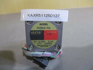 中古 ORIENTAL MOTOR VEXTA STEPPING MOTOR PK544-NA ステッピングモーター DC 0.75A (KAXR51125D137)