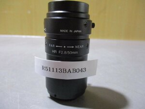 中古 KEYENCE HR F2.8/50mm 高解像度・低ディストーションレンズ (R51113BAB043)