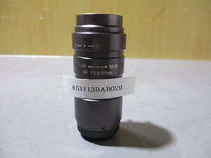 中古 KEYENCE HR F2.8/50mm 高解像度・低ディストーションレンズ (R51113BAB029)