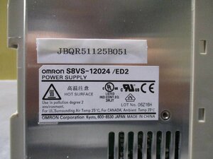 中古 OMRON スイッチングパワーサプライ S8VS-12024/ED2 (JBQR51125B051)