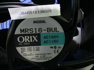 中古 オリエンタルモーター ACプロペラファン MRS16-BUL(JBAR51213B026)