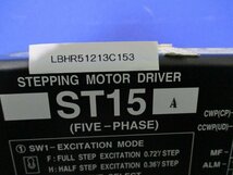 中古 SHIMPO ST15 STEPPING MOTOR DRIVER ステッピングモータドライバ(LBHR51213C153)_画像1