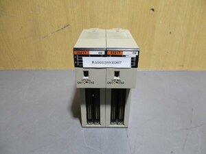 中古 OMRON 入力ユニット C200H-ID217 プログラマブルコントローラ 2個 (R50915BNE067)