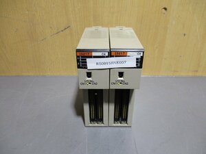 中古 OMRON 入力ユニット C200H-ID217 プログラマブルコントローラ 2個 (R50915BNE057)