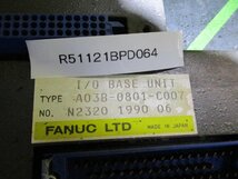 中古 FANUC OD64B / ID64B / IF01D / A03B-0801-C007 I/O BASE UNIT (R51121BPD064)_画像6